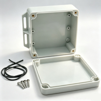 Caja de Protección Duradera de ABS y PC con Características de Resistencia al Agua y al Polvo IP65 para Electrónica y Gestión de Cables