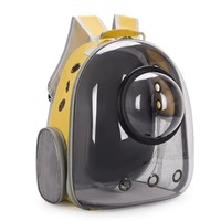 Nouveau sac à dos de transport pour chat en PVC transparent, étanche, portable, tendance, sac pour animaux de compagnie de type Space-Pod, respirant, léger et élégant pour les sorties