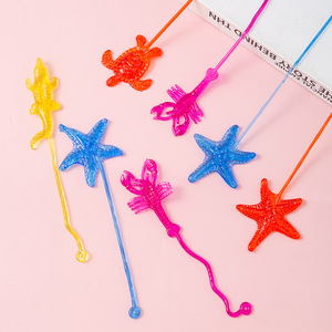 Juguetes Adhesivos de Animales Marinos, Juguete Telescópico de Plástico para Escalar Paredes, Juguete Antiestrés para Niños, Regalo Unisex de 7 a 14 Años - Product Image 2