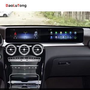 רכב dvd נגן gps ניווט רדיו אנדרואיד מסך מסך קרטון אינטראקטיבי עבור mcedes benz c-class glc w205 2015-2022 - Product Image 2