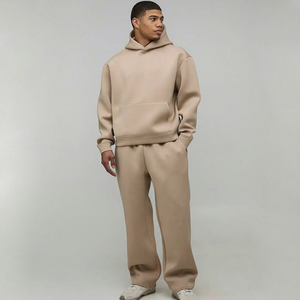 ชุดวอร์มฤดูหนาวสำหรับผู้ชาย ทรงปกติ พิมพ์ลายสีพื้น เสื้อแจ็คเก็ต กางเกงขายาว ชุดกีฬาสำหรับวิ่ง ออกกำลังกาย ฝึกซ้อม ชุดลำลองแนวสตรีท - Product Image 1