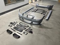 XLstyling diskon besar Aksesori Mobil peningkatan konversi Bumper depan Kit bodi untuk BMW 3 Series E90 LCI ke MT tipe olahraga