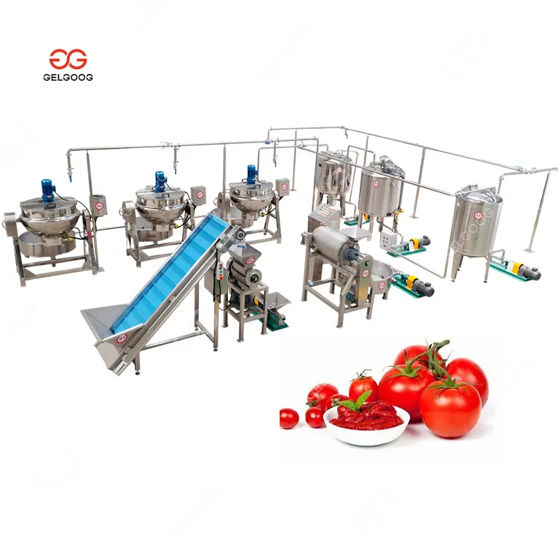 Fabrieksprijs Tomatenketchuppasta Maken Uitdroging En Procesmachine Voor Tomatensausmachine