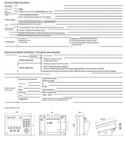 Báscula Veidt para Instrumento IND256x Toledo con Pantalla Digital, Pesaje Preciso con Lectura Digital Diseño de tamaño pequeño - Product Image 2