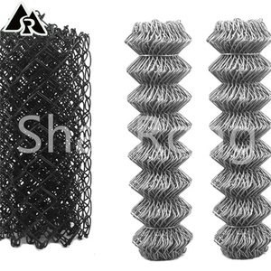 Galvanized Cyclone Wire <b>Mesh</b> 8 Foot 6 Foot 8ft 6ft <b>Diamond</b> Chainlink <b>Fence</b> <b>Panels</b> Chain Link <b>Fence</b> Roll - Product Image 2