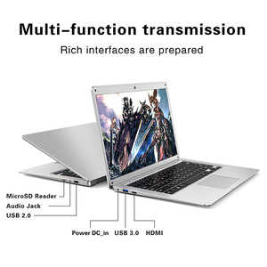 Ordinateurs portables professionnels bon marché 14.1 pouces Intel Lake N3350 16:10 écran FHD DDR 4G EMMC 64 Go win 10 - Product Image 3