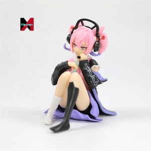 Figura Coleccionable de Anime <span class=keywords><strong>Eureka</strong></span> Seven en Pose Sentada para Decoración de PC, Auto, y Exhibición en Escritorio Gamer, Manualidades de Plástico - Product Image 2