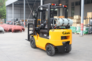 Chariot élévateur à gaz GPL, chariot élévateur diesel 1,5T 1,8T 2,5T 3T <span class=keywords><strong>3m</strong></span> 4,5m 6m, chariot élévateur à essence/GPL avec moteur Nissan K21 K25 - Product Image 2