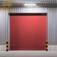 Porte à enroulement automatique en acier, anti-effraction, vente en gros directe usine Chine