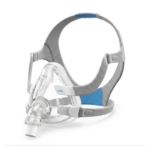 <span class=keywords><strong>Mascarilla</strong></span> <span class=keywords><strong>CPAP</strong></span> F20 de Tamaño Grande para Toda la Cara con Correas para la Cabeza, <span class=keywords><strong>Mascarilla</strong></span> <span class=keywords><strong>CPAP</strong></span> de Silicona Cómoda, Juego Completo para Cuidado en el Hogar, Dormir Mejor - Product Image 2