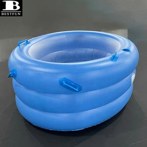 Piscina de parto inflable azul de PVC K80 engrosada con asas <span class=keywords><strong>para</strong></span> mujeres <span class=keywords><strong>embarazadas</strong></span>, bañera de parto de agua portátil duradera - Product Image 3