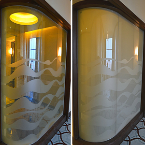 सबसे अधिक बिकने वाली पीडीएलसी वास्तुकला फिल्म इलेक्ट्रिक ग्लास सजावटी लैमिनेशन उत्पाद pdlc फिल्म - Product Image 2