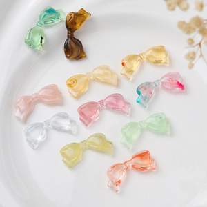 Lazo de Mariposa Acrílico Pequeño, Accesorios de Joyería DIY para Abalorios - Product Image 1