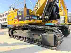 Excavatrice sur chenilles hydraulique CAT 349D2L d'occasion, 49 tonnes, faible nombre d'heures, pelle de construction d'origine - Product Image 6