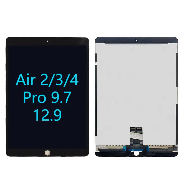 High Quality Lcd Display Touch Front Glass Screen Replacement For Ipad 5 Air 2 3 4 mini 9.7 Pro