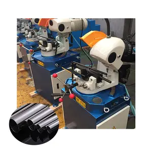 275 steel tube manual circular saw machine Pipe cutting 45/90 degree Angle circular saw Automatic pipe cutter