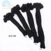 Perruque africaine douce, dreadlock, faux locs, crochet, tresses de cheveux indiens, longue, boho, extension, stock, vente en gros