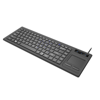 Clavier industriel personnalisé avec pavé numérique, trackball filaire USB, mini‑trackball et clavier tout‑en‑un KG301, nouveau