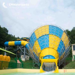 Toboggan <span class=keywords><strong>aquatique</strong></span> en fibre de verre de grande taille populaire, toboggan à trompette pour <span class=keywords><strong>parc</strong></span> pour enfants - Product Image 6