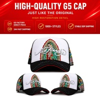Gorras de Béisbol de Lujo con Pedrería y Forro de Satén, de 5 Paneles, Fabricadas por Profesionales, con Etiqueta Privada Personalizada