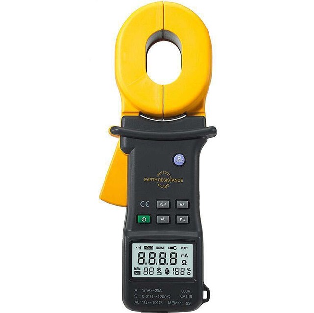 High Quality MS2301 Earth Resistance Clamp Meter Digital DC Current Measurement Ground Cable Insulation Tester Electrical