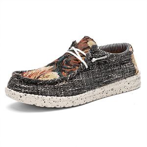 Mocassins pour hommes XuanWu en similicuir à tige basse - Chaussures légères et respirantes avec semelle extérieure en plastique - Polyvalents pour toutes les occasions - Product Image 5