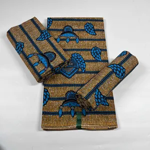 Sinya-Derniers tissus africains, imprimés à la cire, tissu hollandais, 100% coton