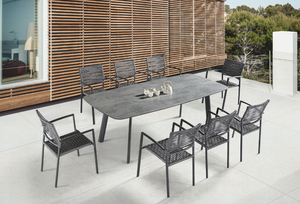 ポリエステル/オリフェン/テシリンロープ（PEラタン入り）屋外家具素材 - Product Image 4