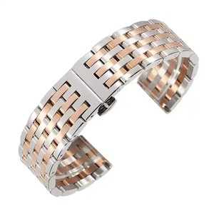Cinturino orologio da uomo in acciaio inossidabile da 18mm 20mm cinturino per orologio in acciaio inossidabile - Product Image 4
