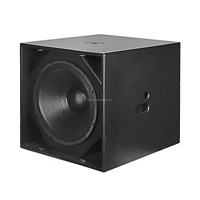 Gooermi E-118 Haut-parleur passif à 2 canaux de 18 pouces 8 ohms à aimant néodyme avec contour métallique - Utilisation professionnelle sur scène PA/FOH Durable