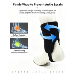 Promotion OEM – Attelle de cheville en fibre de polyester pour le football et le sport, soutien des ligaments pour la course et la protection sportive - Product Image 5