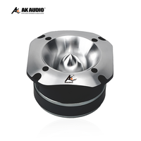 AK-380 meilleur prix 1.5 pouces Tweeter en aluminium 80W RMS, diaphragme en titane, Tweeter à balle Audio de voiture