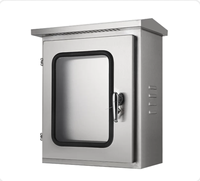 Boîtier de Commutation à Double Porte IP55 en Acier Laminé à Froid, Armoire Électrique Murale avec Porte Intérieure et Extérieure pour Usage Industriel et Commercial