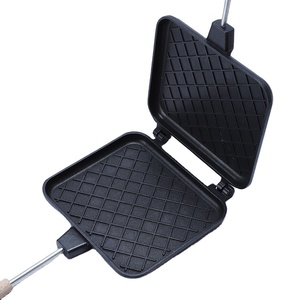 Sartén antiadherente de aleación de aluminio para exteriores, sartén para sándwich con recubrimiento de doble cara - Product Image 1