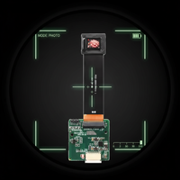 Módulo de Controlador CVBS TDO de 0.39 Pulgadas para Pantalla Micro OLED 1024x768 XGA OLEDoS, Placa de Pantalla Monocular con OSD para Gafas de Visión Nocturna