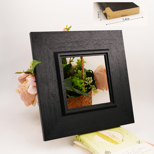 <strong>Black</strong> European Handmade Eco-Friendly Embossing Printing Wood Oil <strong>Frame</strong> 50x25mm Photo Poster Prints Custom Logo Low MOQ Fast - Product Image 3