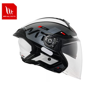 Cascos de Motocicleta Españoles MT Helmets, Casco Integral 3/4, Universal para las Cuatro Estaciones, ABS, Liberación Rápida, Homologado por DOT/ECE/CCC - Product Image 4