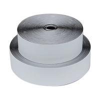 Bande Velcro autocollante résistante à la chaleur, bande adhésive forte pour rideaux, bande Velcro en nylon, tissus adhésifs Velcro