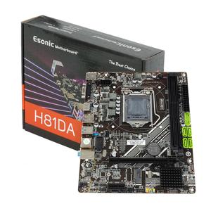 Esonic motherboard chipset Intel H81 H81DA1 M.<span class=keywords><strong>2</strong></span> NVME <span class=keywords><strong>DDR3</strong></span> DIMM LGA 1150 micro-atx papan utama untuk CPU generasi ke-4 - Product Image 1