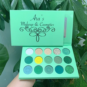 <span class=keywords><strong>15</strong></span> màu sắc bóng mắt Palette nhãn hiệu riêng mỹ phẩm trang điểm bóng mắt với logo không thấm nước lâu dài ma thuật màu sắc - Product Image 2