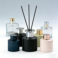 Bouteille diffuseur de parfum en verre vide de qualité supérieure 100ml 150ml 200ml pour huiles essentielles, aromathérapie et parfums d'ambiance
