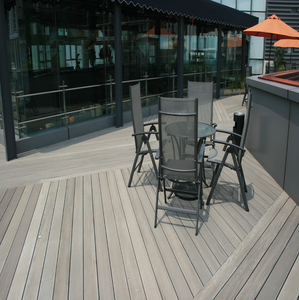 Planches de terrasse en <span class=keywords><strong>bois</strong></span> composite WPC imperméables pour l'extérieur, vente en gros directe des fabricants - Product Image 1