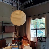 Lanterne en papier chinoise de haute qualité, faite à la main, style Wabi Sabi, avec cadre en bandes de bambou artificiel, pour usage intérieur et extérieur, en papier thermique.