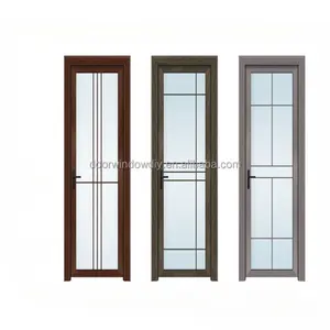 Двери DIY завод алюминиевые створчатые двери для гостиной
