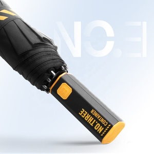 All'ingrosso della fabbrica ombrello compatto di marca impermeabile da viaggio ombrelli da pioggia 10 costole ombrello giallo per la vendita al dettaglio promozionale - Product Image 6