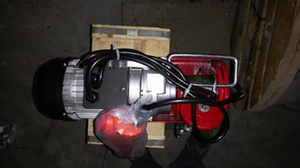 Buy Mini Electric <b>Hoist</b> 1 Ton Capacity Single Phase Wire Rope <b>Hoist</b> 20m Lift Industrial Lifting Equipment - Product Image 3