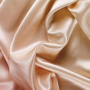 Usine prix de gros tissu décoratif 50 * 75D 75gsm robe tissu échantillon gratuit 100% polyester satin tissu - Product Image 5