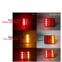 Nouvelles feux arrière LED 6W haute luminosité 12V 3000 Lumens pour camions, clignotants et feux stop pour remorques, du fabricant chinois