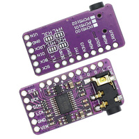 Interfaz I2S PCM5102A DAC decodificador GY-PCM5102 Módulo de reproductor I2S para placa de formato Raspberry Pi pHAT Placa de Audio Digital PCM5102