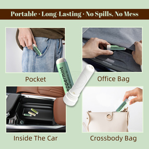 ยาดมแบบแท่ง วัตถุดิบจากธรรมชาติ ผ่อนคลายทุกวัน บรรเทาอาการคัดจมูก ช่วยเพิ่มพลังงาน บรรเทาความเครียด น้ำมันหอมระเหย - Product Image 5